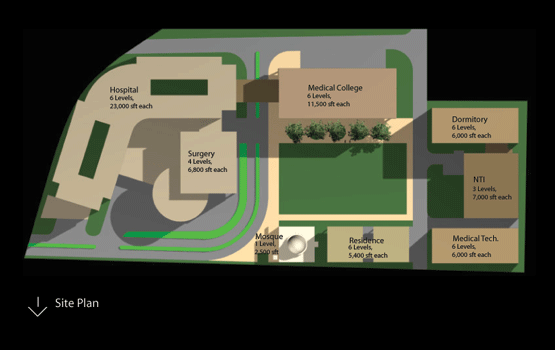 Chattogram maa o shishu hospital master layout